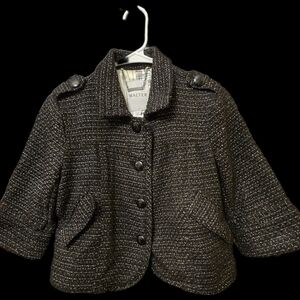 Ladies Black Tweed Jacket